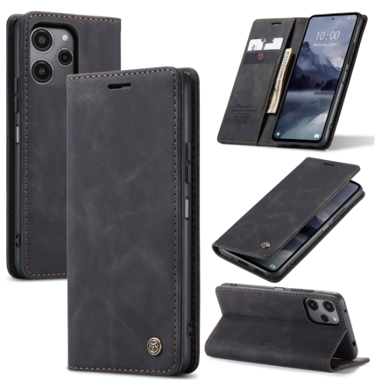 Magnetic Closure Premium Flip Cover for Xiaomi Redmi 12/12r,Redmi 12C ,Redmi 13C,Redmi Note 13 4G,Note 13 Pro 5G,Note 13 Pro Plus - Image 3