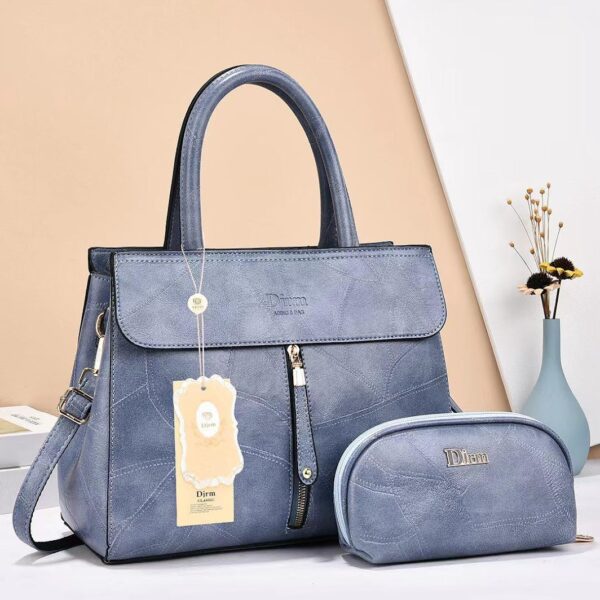 Luxury Fashion DJRM Classic Design 2 in 1 Purse and Crossbody Satchel Shoulder Bag - Image 10