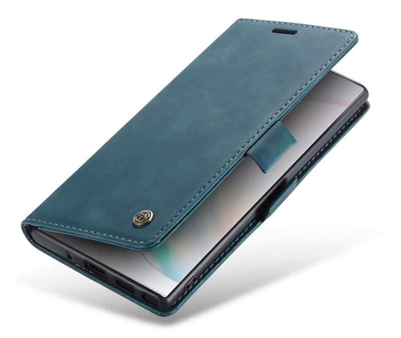 CaseMe Samsung Galaxy S9 Plus Soft PU Leather Flip Wallet Case with 2 Card Slots - Image 11