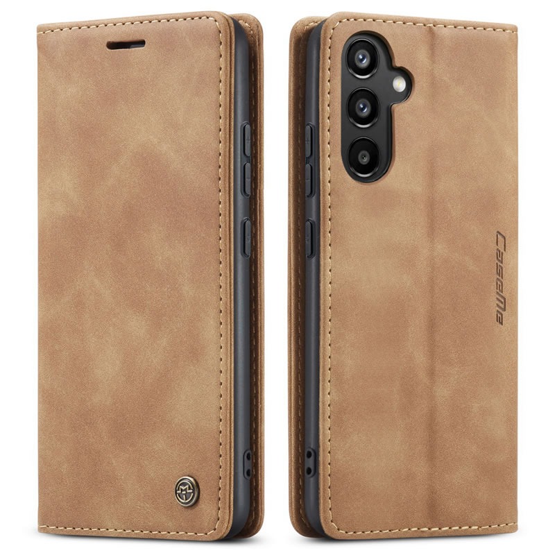 Samsung Galaxy A16,A24,A25,A34 & A35 Soft Slim Folio Flip PU Leather Wallet Case with 2 Cards Slot - Image 8