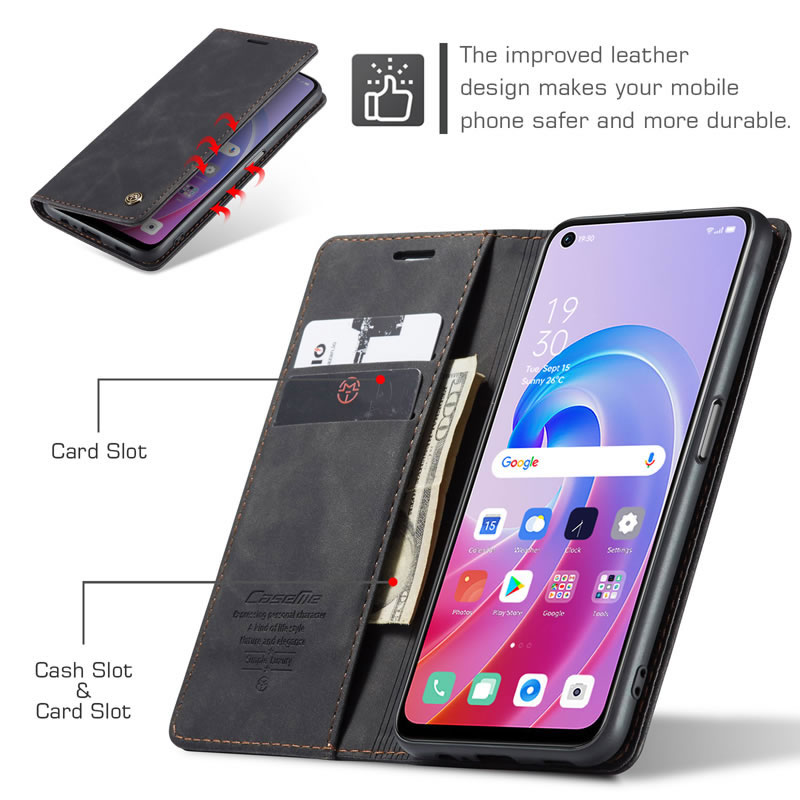 CaseMe Samsung Galaxy S10 Series Retro Leather Wallet Case - Image 2