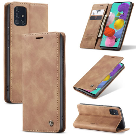 Samsung Galaxy A16,A24,A25,A34 & A35 Soft Slim Folio Flip PU Leather Wallet Case with 2 Cards Slot - Image 12