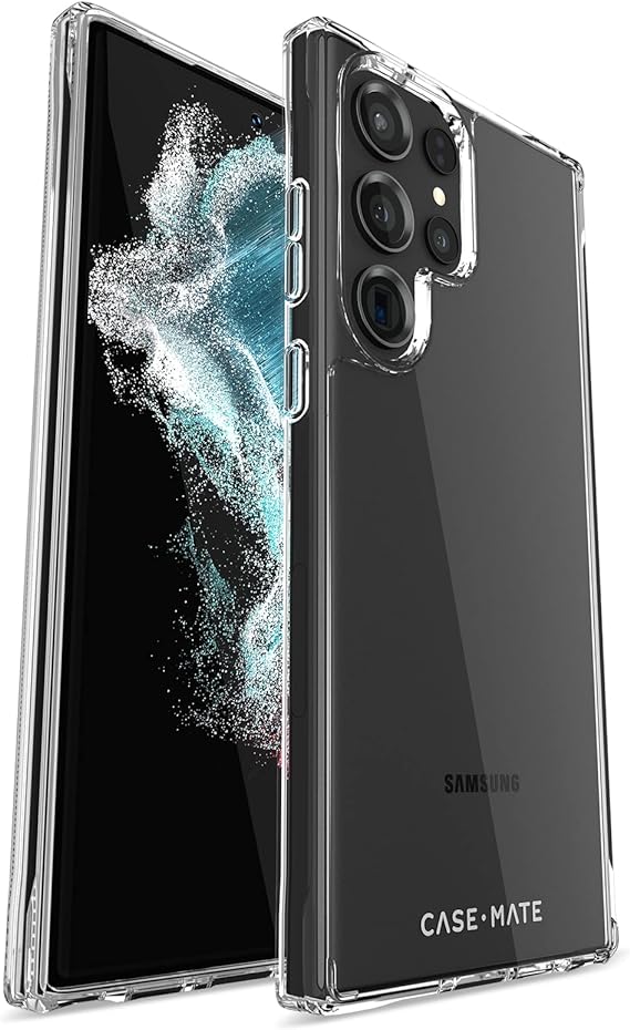 Samsung Galaxy S21 Ultra, S22 Ultra and S23 Ultra Premium Anti Burst Case Shockproof Armour Soft Transparent - Image 2