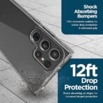 Samsung Galaxy S21 Ultra, S22 Ultra and S23 Ultra Premium Anti Burst Case Shockproof Armour Soft Transparent - Image 8