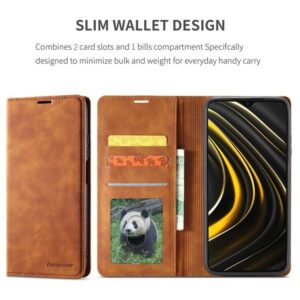CaseMe Vivo V40 Series Soft Slim Folio Flip PU Leather Wallet Case with 2 Cards Slot