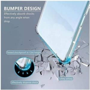 Samsung Galaxy S10 Series Antiburst Shockproof Bumper Protective Phone Cover, Hybrid Design Hard PC Back with Flexible TPU Frame - Image 2