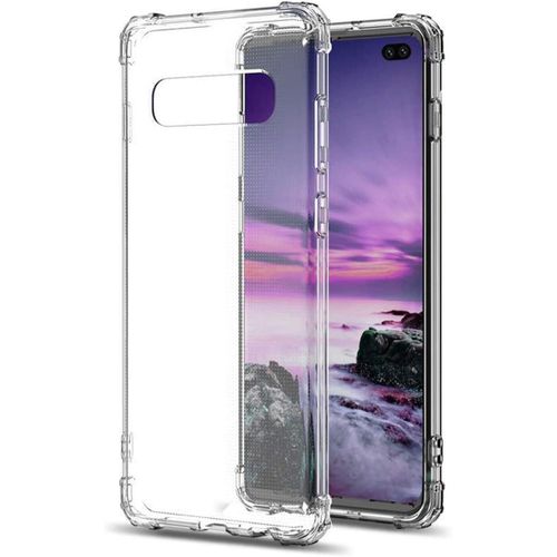 Samsung Galaxy S10 Series Antiburst Shockproof Bumper Protective Phone Cover, Hybrid Design Hard PC Back with Flexible TPU Frame - Image 3