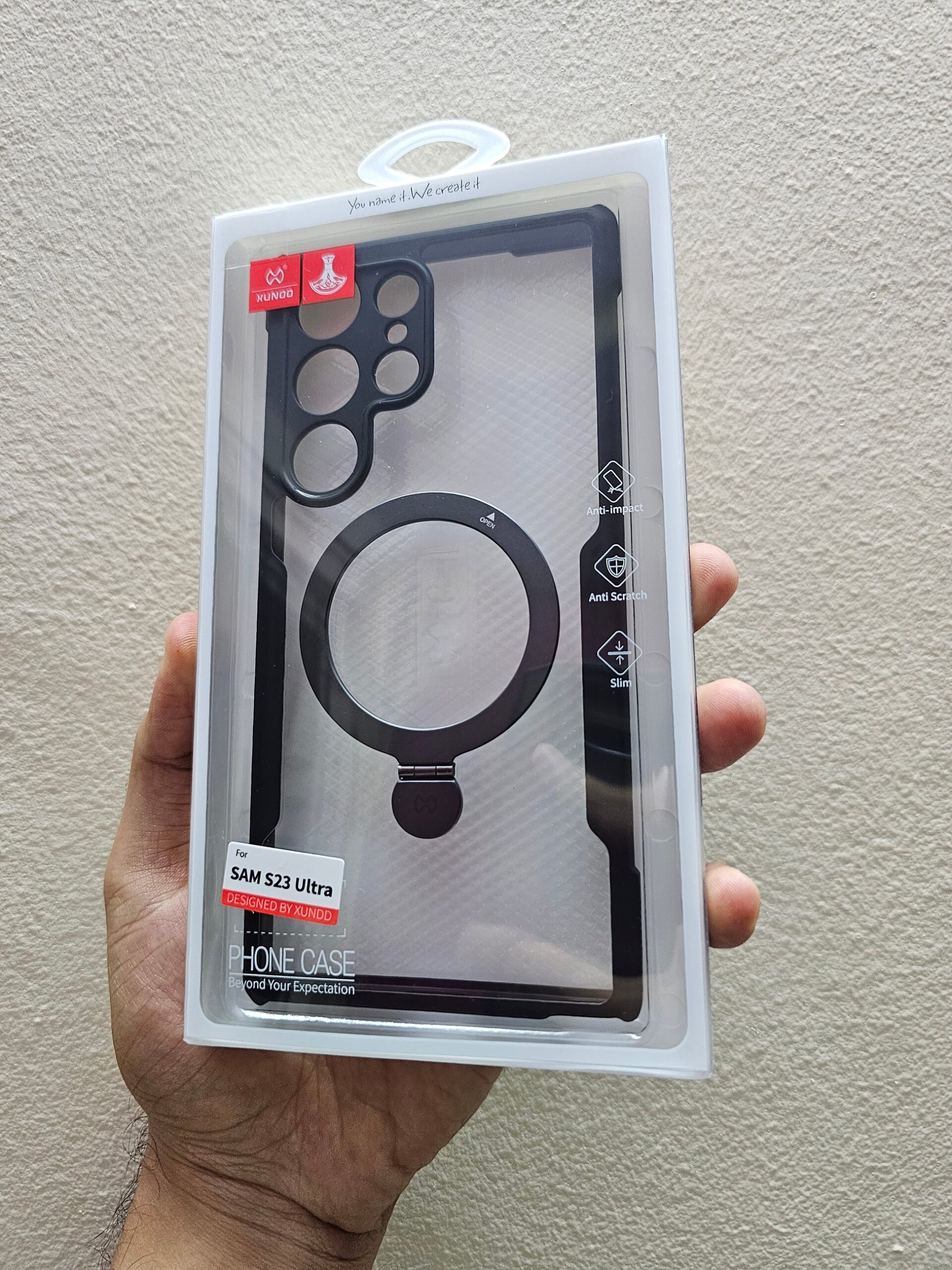 Xundd Clear Magsafe with Stand Shockproof Case For Samsung Galaxy S22 Ultra, S23 Ultra,S24, S24 Plus and S24 Ultra. - Image 8