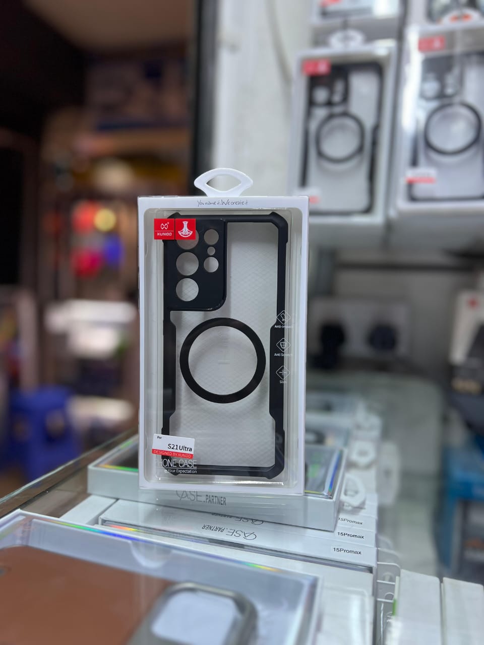 Xundd Clear Magsafe with Stand Shockproof Case For Samsung Galaxy S22 Ultra, S23 Ultra,S24, S24 Plus and S24 Ultra. - Image 17