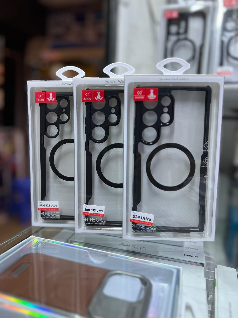 Xundd Clear Magsafe with Stand Shockproof Case For Samsung Galaxy S22 Ultra, S23 Ultra,S24, S24 Plus and S24 Ultra. - Image 16