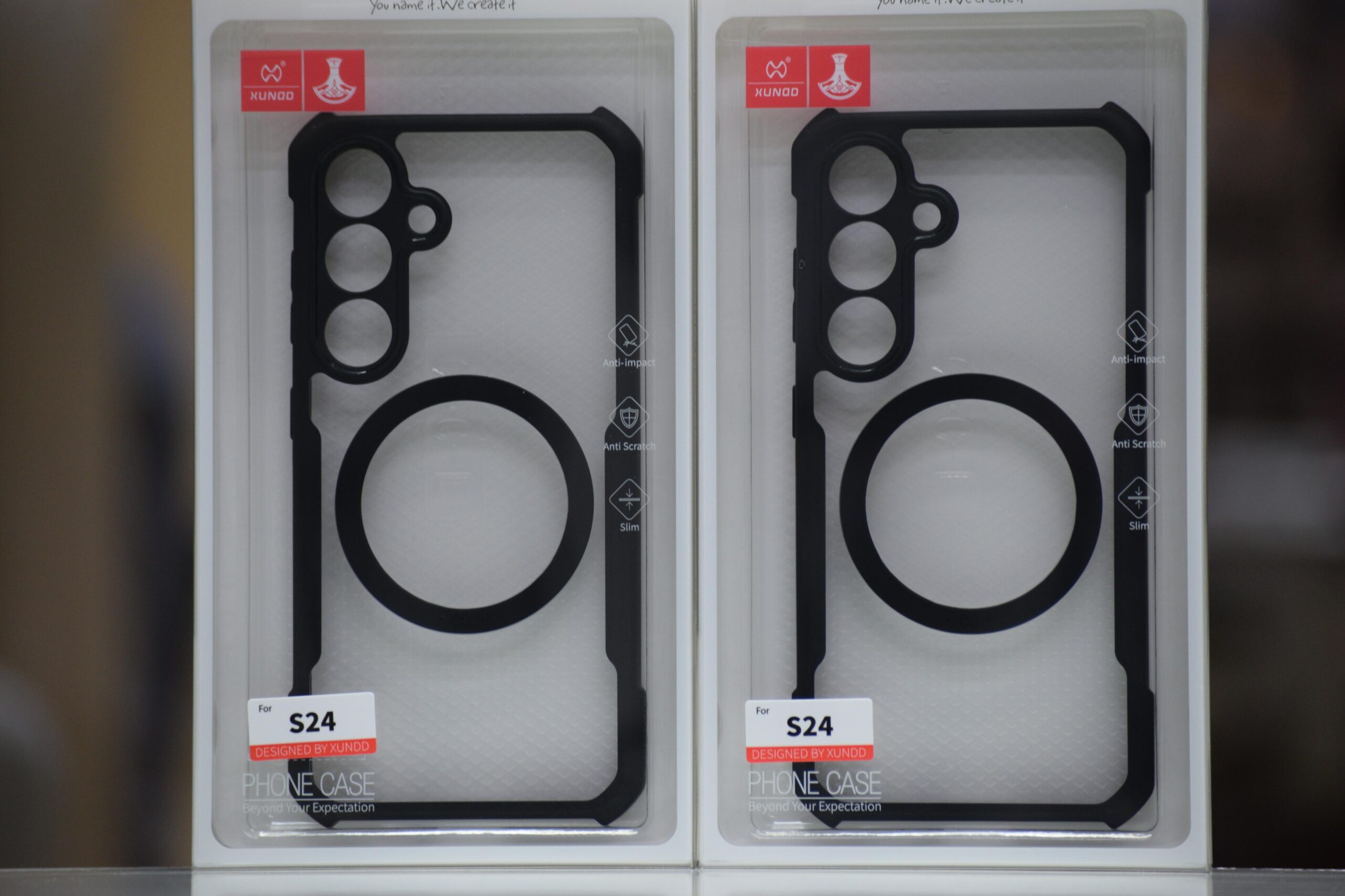 Xundd Clear Magsafe with Stand Shockproof Case For Samsung Galaxy S22 Ultra, S23 Ultra,S24, S24 Plus and S24 Ultra. - Image 15