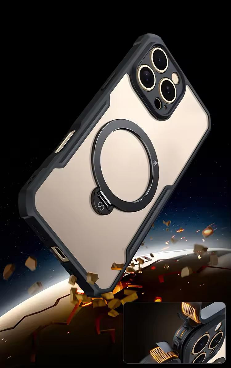 iPhone 12 Pro Max/ iPhone 13 Pro Max/ iPhone 14 Pro Max/ iPhone 15 Pro Max Xundd MagSafe With Stand Protective Case