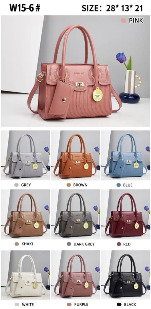 Classic Golden Grain Leather Pattern Multifunctional Crossbody Shoulder Handbag